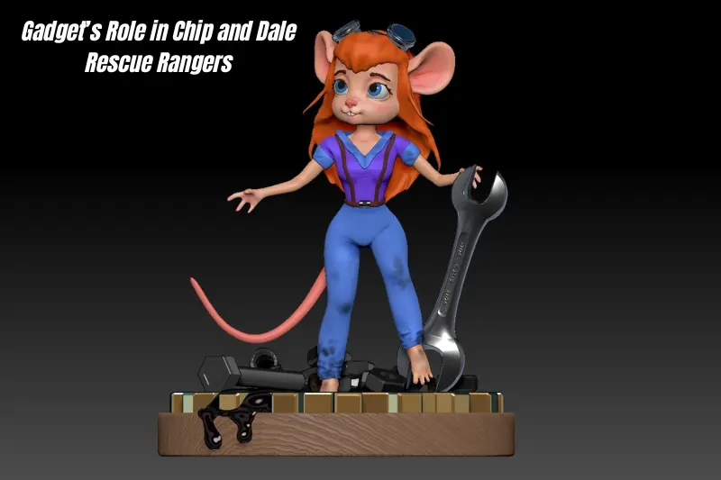 gadget’s role in chip and dale rescue rangers