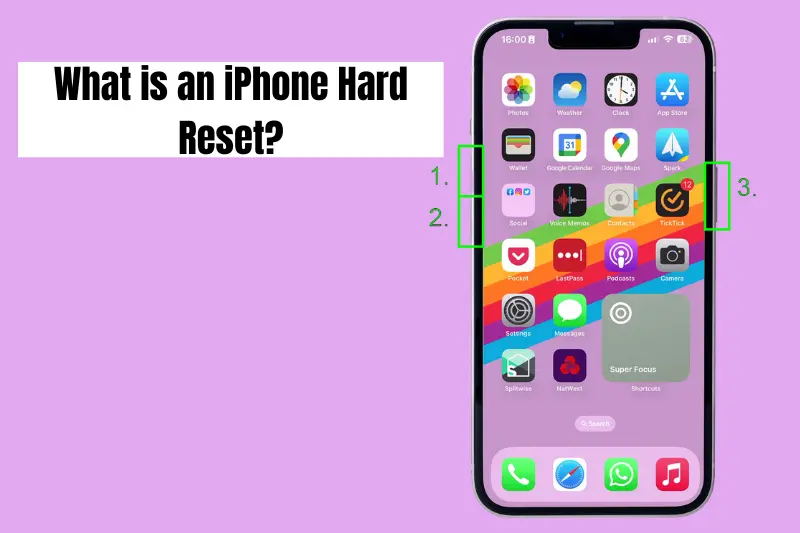 what is an iphone hard reset
