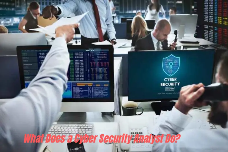 what does a cyber security analyst do
